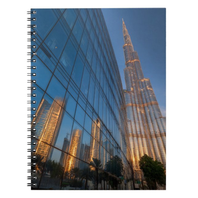 Cuaderno Bloc de notas Burj Khalifa Brilliance (Frente)