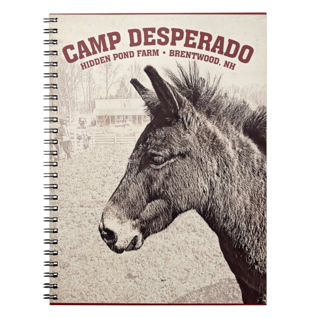 Cuaderno Bloc de notas Camp Desperado (Frente)