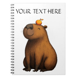 Cuaderno Bloc de notas Chill Vibes Capybara
