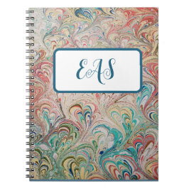 Cuaderno Bloc de notas con bonito y monograma