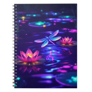Cuaderno Bloc de notas con brillo de mosca de dragón encant