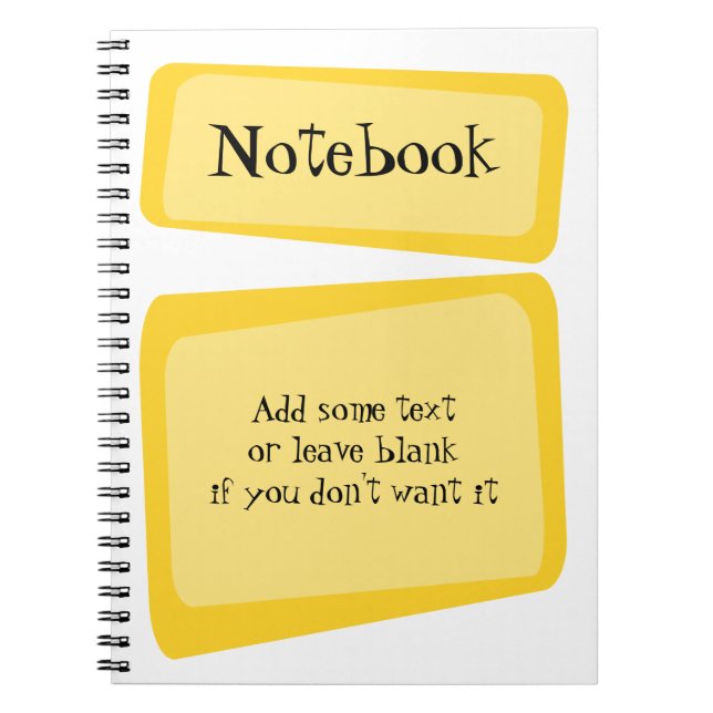 Cuaderno Bloc de notas con cuadrados cruzados (Frente)