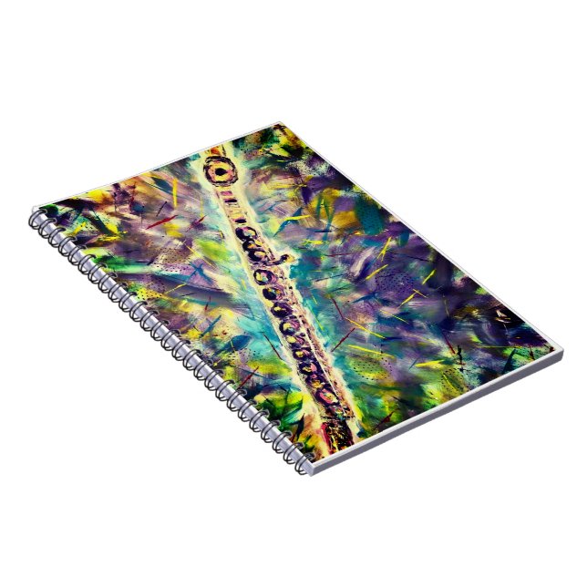 Cuaderno Bloc de notas con espiral de flauta (Lado Derecho)