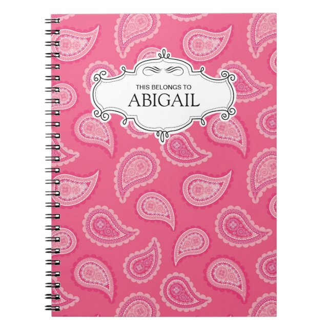 Cuaderno Bloc de notas con espiral personalizado (Frente)