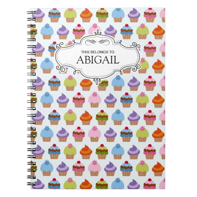 Cuaderno Bloc de notas con espiral personalizado (Frente)