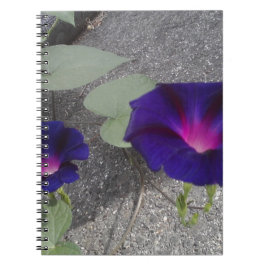 Cuaderno Bloc de notas con flores
