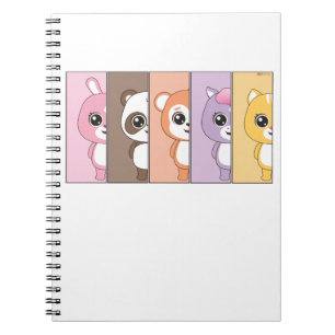 Cuaderno Bloc de notas con fotos en espiral cúrnea