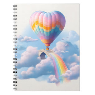 Cuaderno Bloc de notas con globo aerodinámico