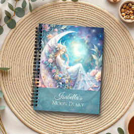 Cuaderno Bloc de notas con leche de luna encantada