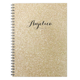 Cuaderno Bloc de notas con nombre de guión de Personalizado