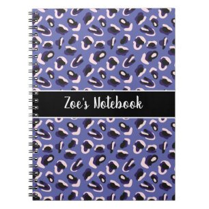 Cuaderno Bloc de notas con nombre de impresión animal perso