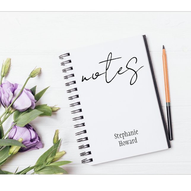 Cuaderno Bloc de notas con nombre personalizado (Subido por el creador)