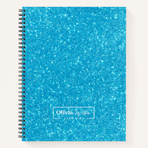 Cuaderno bloc de notas con nombre personalizado de Purpurin