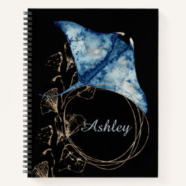 Cuaderno Bloc de notas con nombre personalizado Stingray