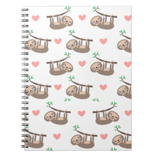 Cuaderno Bloc de notas con ranura y corazón