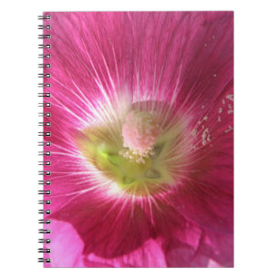 Cuaderno Bloc de notas con tinta profunda Hollyhock