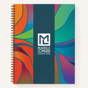 Cuaderno Bloc de notas con tiras de color de cáliz MLTS