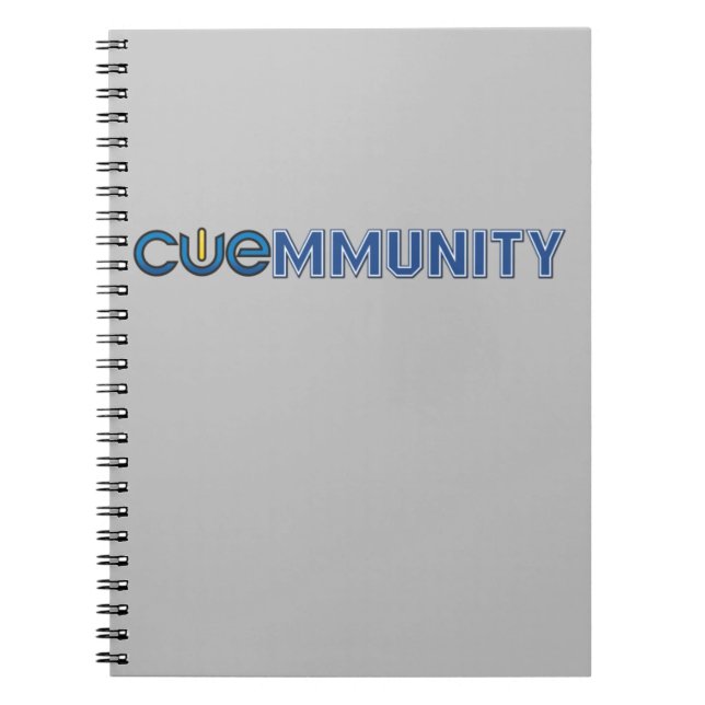 Cuaderno Bloc de notas CUE-MUNITY (Frente)