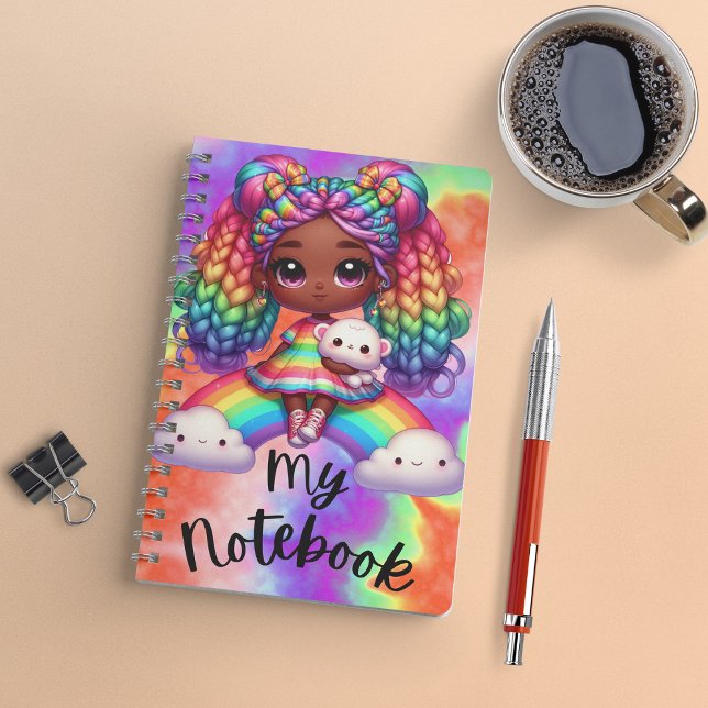 Cuaderno Bloc de notas Cute portátil / Bloc de notas arcoir (Subido por el creador)