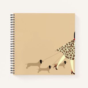Cuaderno Bloc de notas Dachshund