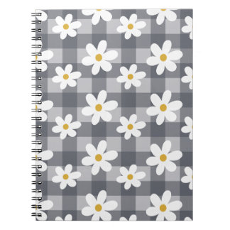 Cuaderno Bloc de notas Daisy Days - Black Gingham