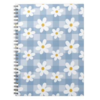 Cuaderno Bloc de notas Daisy Days - Blue Gingham