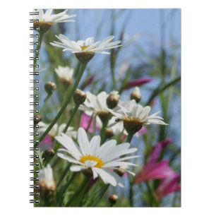 Cuaderno Bloc de notas Daisy Flowers