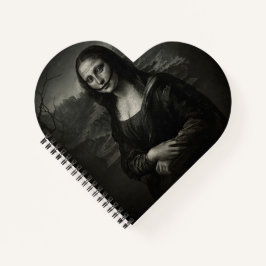 Cuaderno Bloc de notas Dark Mona Lisa