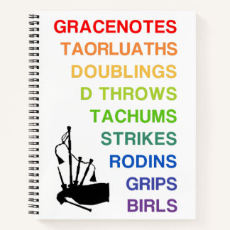 Cuaderno Bloc de notas de 8,5" x 11"