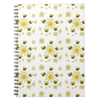 Cuaderno Bloc de notas de abejas