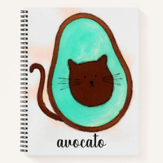 Cuaderno Bloc de notas de aguacate