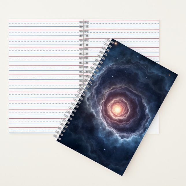 Cuaderno Bloc de notas de agujero negro (cubierta dura) (Interior)