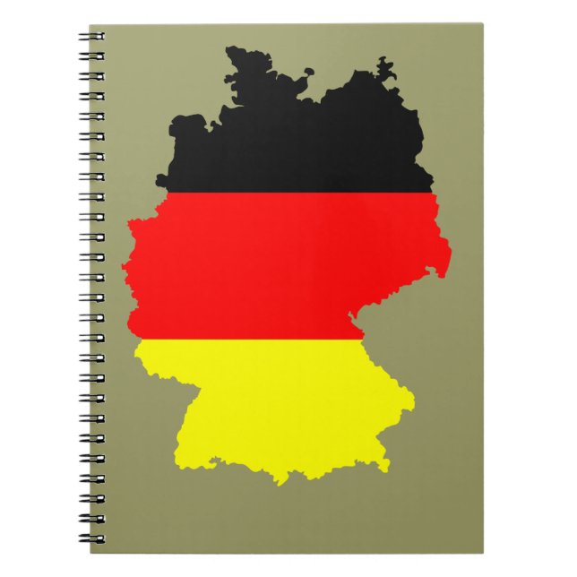 Cuaderno bloc de notas de Alemania (Frente)