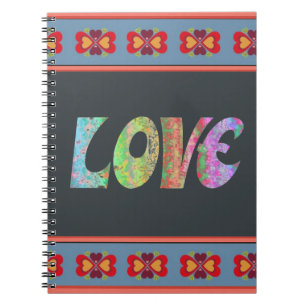 Cuaderno Bloc de notas de amor