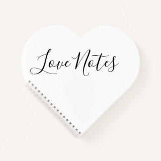 Cuaderno Bloc de notas de amor