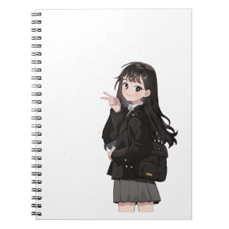 Cuaderno bloc de notas de anime