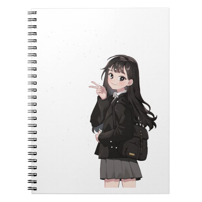 Cuaderno bloc de notas de anime (Frente)