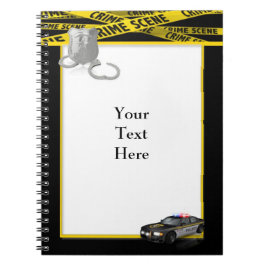 Cuaderno Bloc de notas de aplicación de la ley