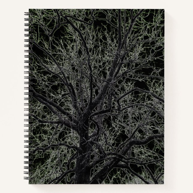 Cuaderno Bloc de notas de árbol (Anverso)
