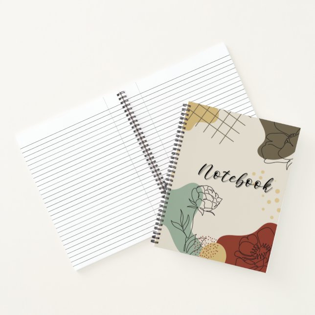 Cuaderno Bloc de notas de arte Boho (Interior)