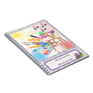 Cuaderno Bloc de notas de arte de regreso a la escuela