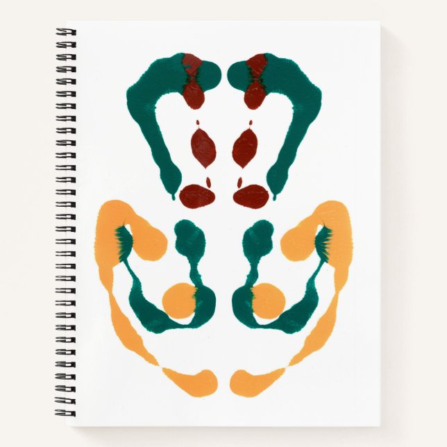 Cuaderno Bloc de notas de arte Inkblot (Anverso)