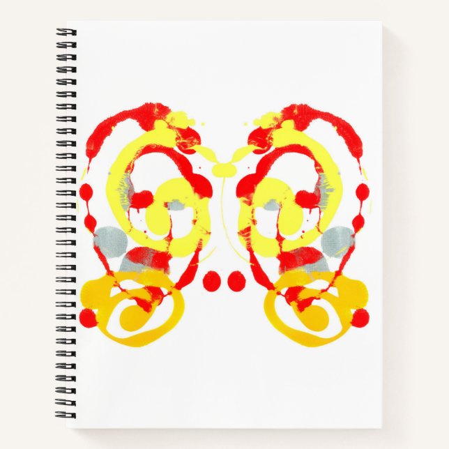 Cuaderno Bloc de notas de arte Inkblot (Anverso)