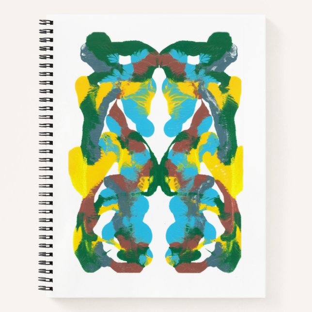 Cuaderno Bloc de notas de arte Inkblot (Anverso)
