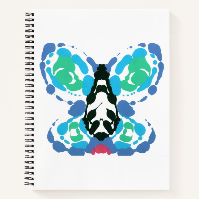 Cuaderno Bloc de notas de arte Inkblot (Anverso)
