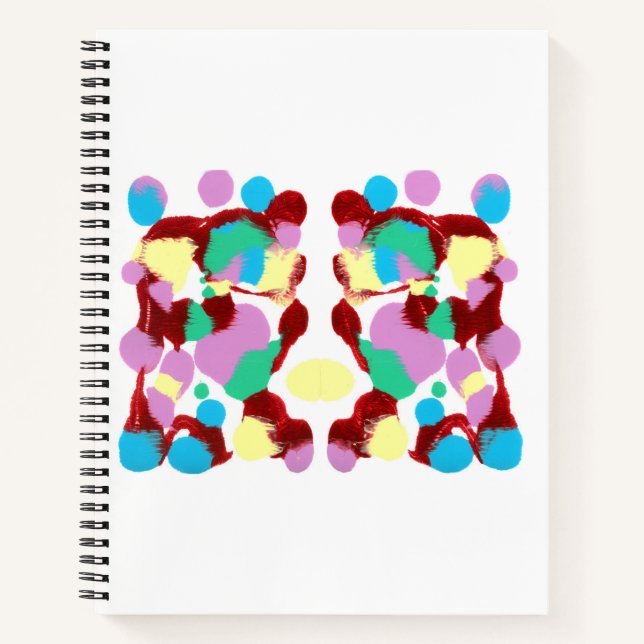 Cuaderno Bloc de notas de arte Inkblot (Anverso)