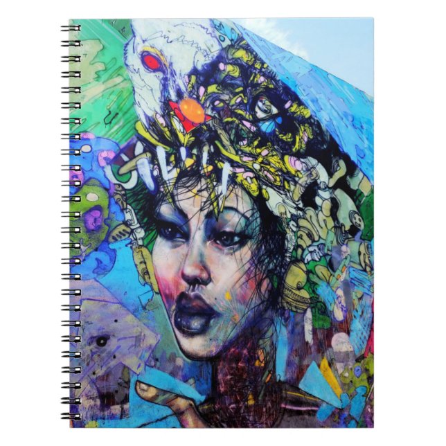 Cuaderno Bloc de notas de arte LA (Frente)