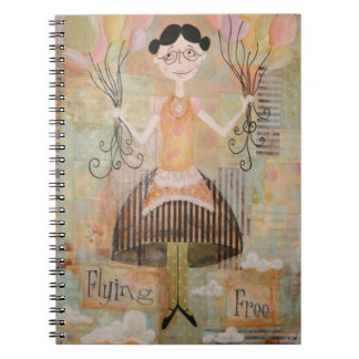 Cuaderno Bloc de notas de arte libre de vuelo