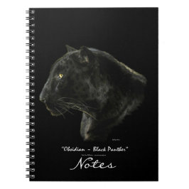 Cuaderno Bloc de notas de arte sobre vida salvaje del leopa