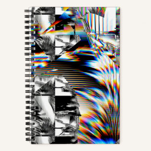 Cuaderno Bloc de notas de ataque con arco iris